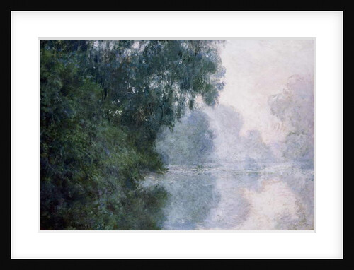 Morning on the Seine, Effect of Mist, 1897 by Claude Monet