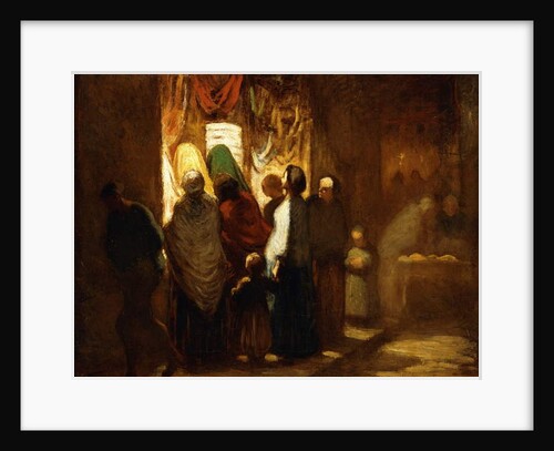 Window Shopping by Honore Daumier