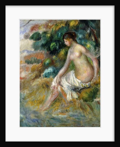 Nude in a Forest; Nu dans la Verdure, 1887 by Pierre Auguste Renoir