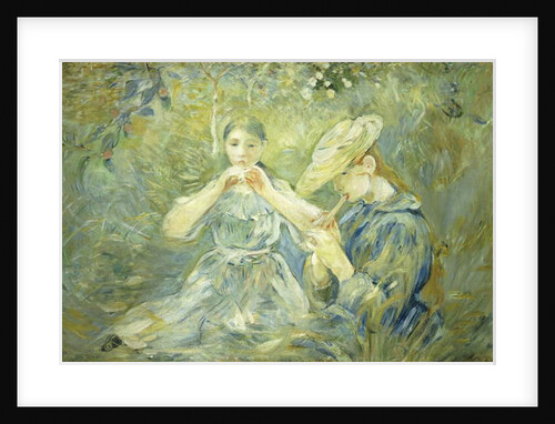 Le Flageolet, 1890 by Berthe Morisot