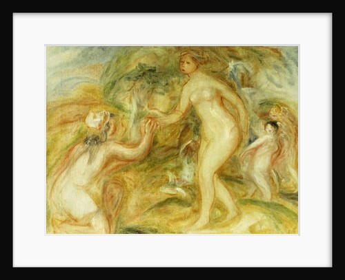 Sketch of the Judgement of Paris; Esquisse de Jugement de Paris, 1913 by Pierre Auguste Renoir