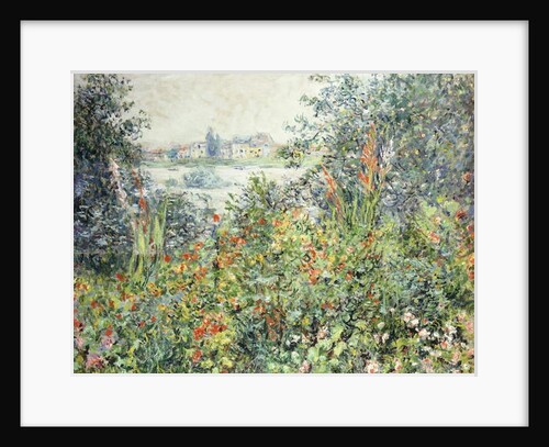 Flowers at Vetheuil; Fleurs a Vetheuil, 1881 by Claude Monet