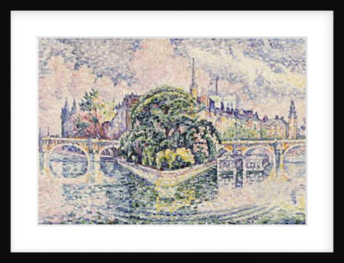 The Vert Galant Garden; Le Jardin du Vert Galant, c.1928 by Paul Signac