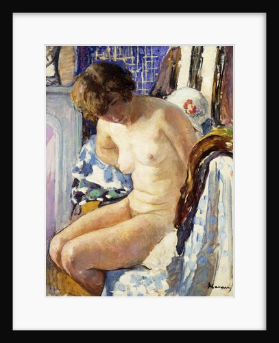 Seated Nude; Nu Assise by Henri Lebasque