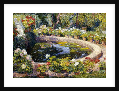 The Pond in Marquayrol by Henri Jean Guillaume Martin