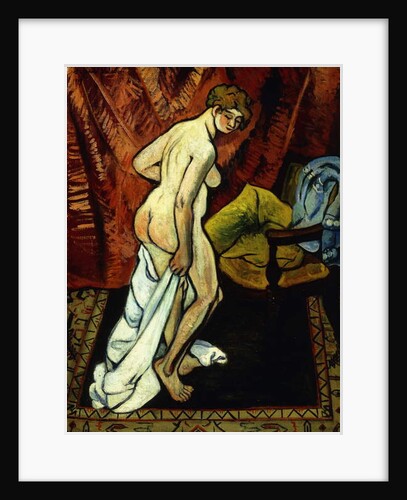Standing Nude with Towel by Marie Clementine Valadon