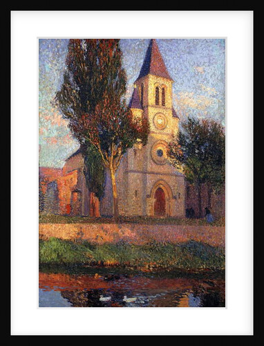 The Church at Labastide du Vert; L'Eglisede la bastide du Vert, by Henri Jean Guillaume Martin