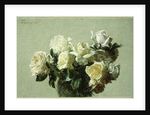 Roses, 1885 by Ignace Henri Jean Fantin-Latour