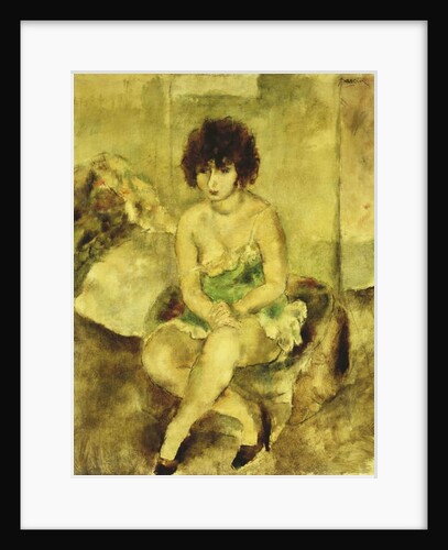 Portrait de Lucy Krohg, c.1925 by Jules Pascin