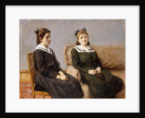 The Two Sisters Leder; Die Zwei Schwestern Leder, 1911 by Max Liebermann