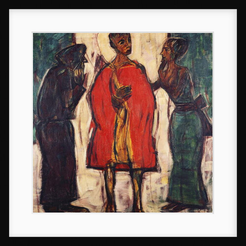 The Parting of the Ways; Am Scheideweg, 1917 by Christian Rohlfs