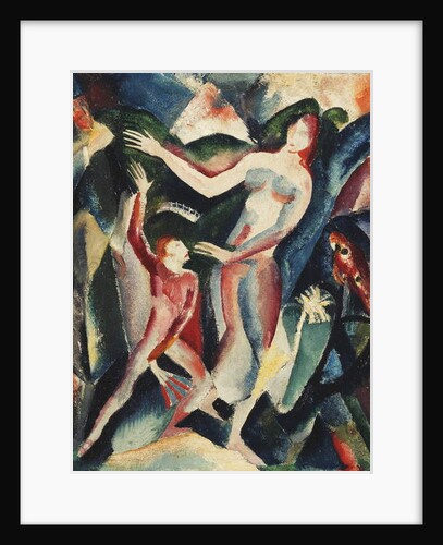 The Exotic Dance; Der Exotische Tanz, 1917 by Josef Eberz