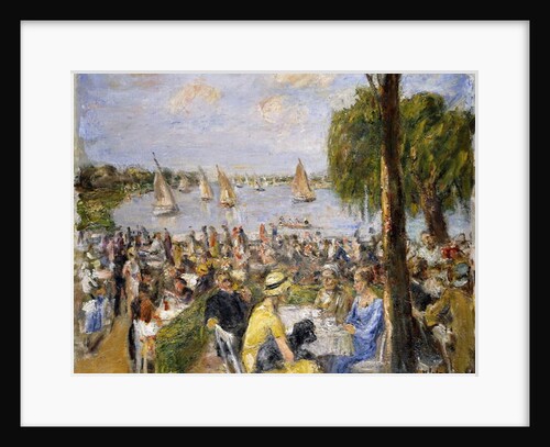 Garden Cafe by the Wannsee by Max Liebermann