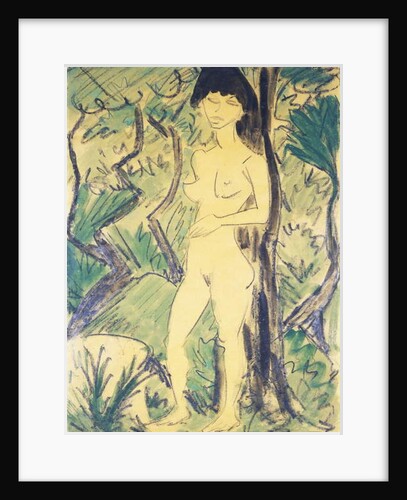 Nude in the Forest by Otto Muller or Mueller
