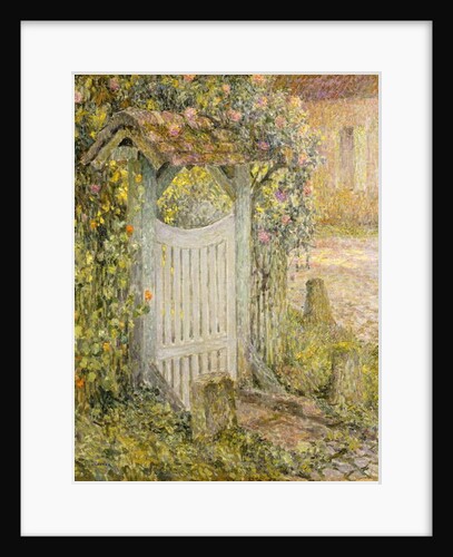 Le Pothuis, Gerberoy, 1927 by Henri Eugene Augustin Le Sidaner