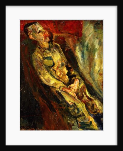Man Sitting; Homme Assis, c.1923 by Chaim Soutine