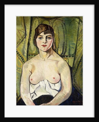Woman with Bare Breasts; Femme aux Seins Nus, 1917 by Marie Clementine (1865-1938) Valadon