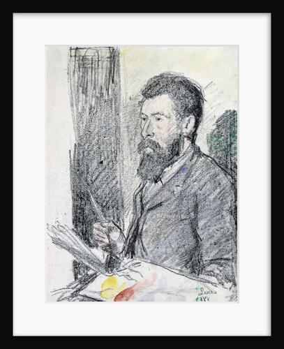 Portrait of Georges Seurat, 1888 by Maximilien Luce