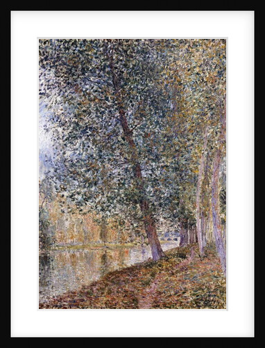 Autumn, the Banks of the Loing by Alfred Sisley