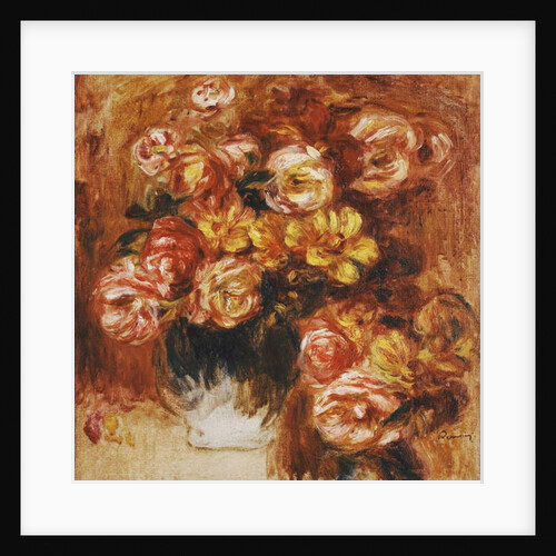 Vase of Roses; Vase de Roses, by Pierre Auguste Renoir