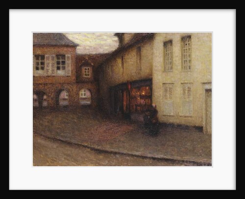 The Little Shop, Gerberoy; La Petit Boutique, Gerberoy, c.1906 by Henri Eugene Augustin Le Sidaner
