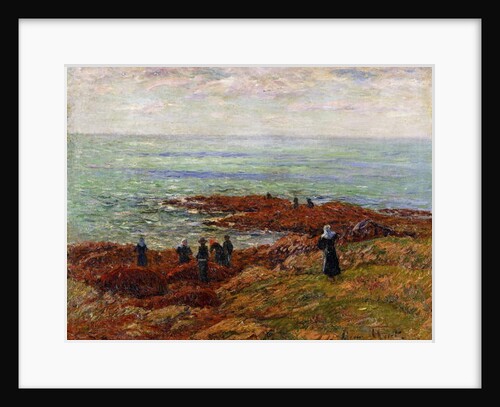 The Coast of Breton; La Cote Bretonne by Henry Moret