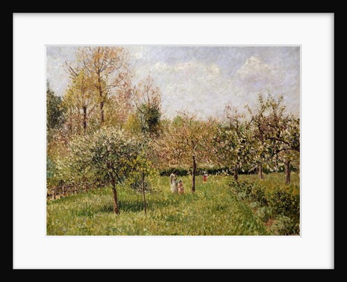 Spring at Eragny; Printemps a Eragny, 1900 by Camille Pissarro