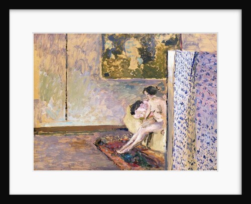 In Bonnard's Studio at 60 Rue de Douai: Nude by a Screen; Dans l'Atelier de Bonnard, 60 Rue de Douai: Nu au Paravent by Edouard Vuillard