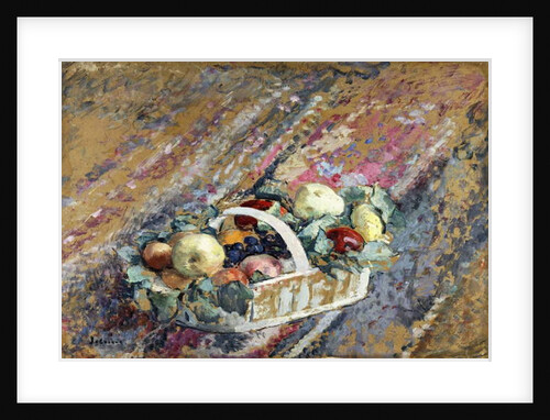 Still Life with a Basket of Fruit by Henri Lebasque