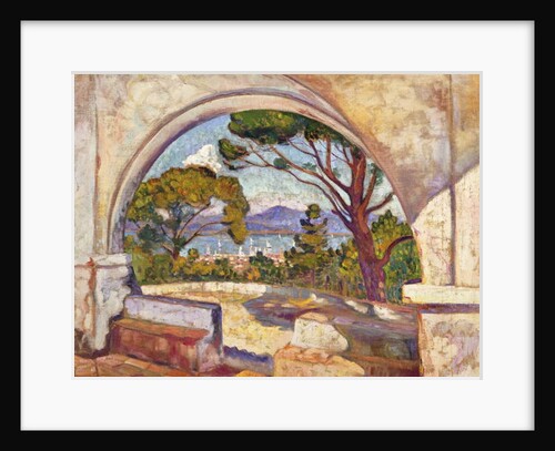 Saint Tropez, Vue de la Chapelle St, c.1920 by Theo van Rysselberghe