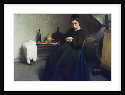 A Breton Interior by Roderic O'Conor