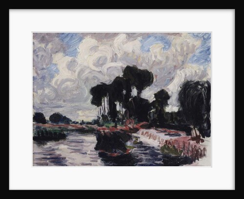 The Montigny Dam; Le Barrage a Montigny, 1902 by Roderic O'Conor