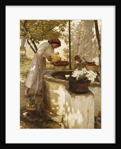 Winter in Liguria, 1906 by Henry Herbert La Thangue