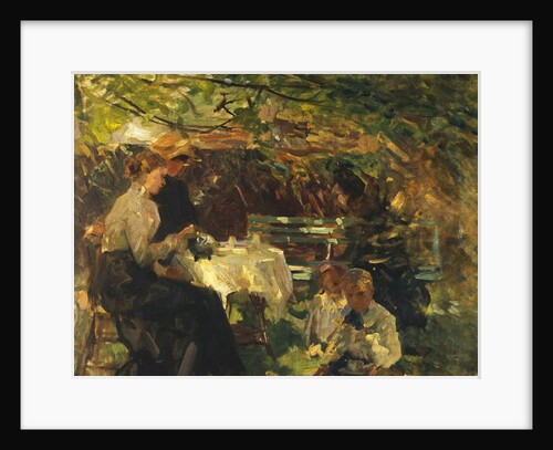 Tea in the Garden, c.1902 by Walter Frederick Osborne