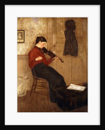Young Woman with a Violin, 1897-98 by Gwen John