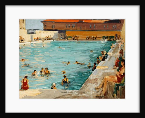The Peoples' Pool, Palm Beach, 1927 by John Lavery