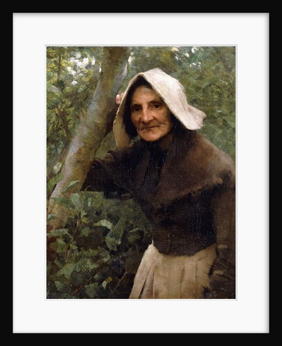 A Toiler Still; An Old Woman, North Lincolnshire, 1887 by George Clausen