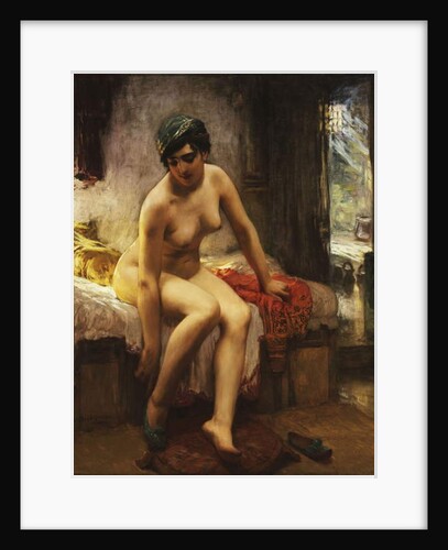 An Algerian Prostitute by Frederick Arthur Bridgman