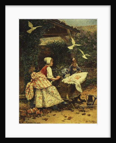 Peaceful Slumber by Edouard Toudouze