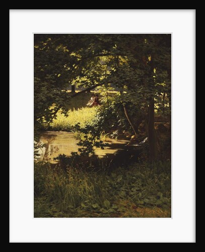 A Summer's Day by the River by Henri Biva