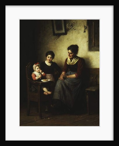 Baby's Mealtime by Rudolf Epp