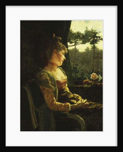 Daydreams, 1891 by Albert Raudnitz