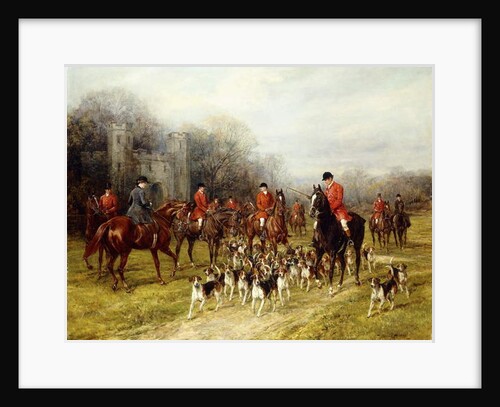 The Meet by Heywood Hardy