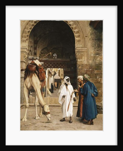 A Dispute Among Arabs; Dispute d'Arabes, 1872 by Jean Leon Gerome