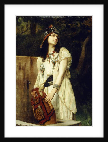 A Woman with an Urn, 1888 by Gustave Clarence Rodolphe Boulanger