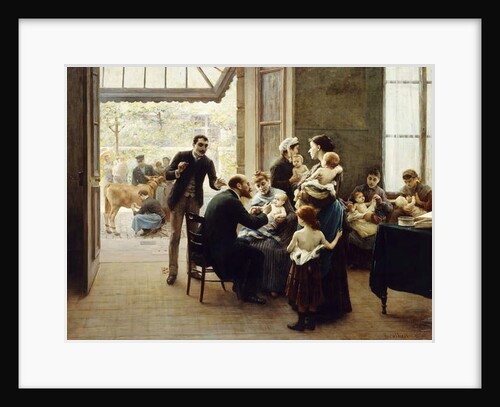 Homage to Louis Pasteur; Hommage a Louis Pasteur by Jules Scalbert