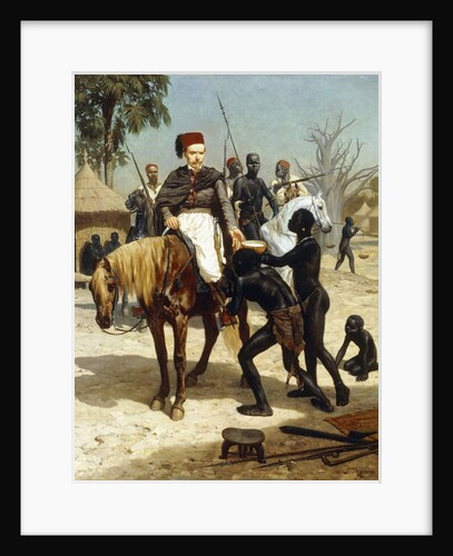 An Exotic Visitor, 1857 by Jules Didier