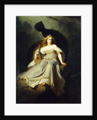 The Muse of Music by Karl Ludwig Adolf Ehrhardt