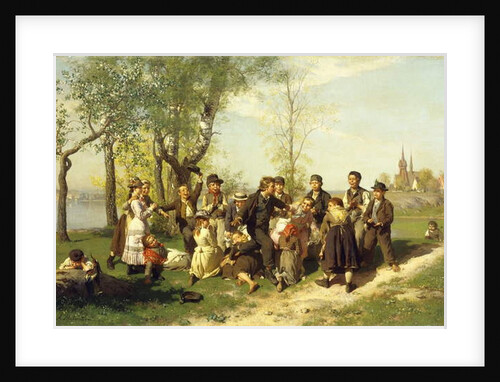 Children at Play by August Malmstrom
