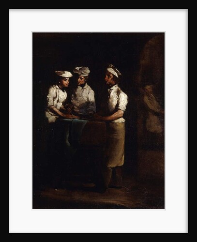 The Three Cooks; Les Trois Cuisiniers by Auguste Theodule Ribot